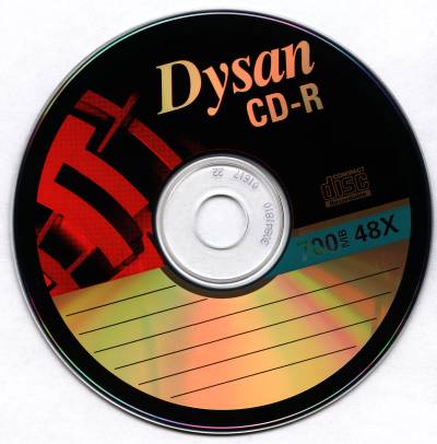 CD-R болванки Dysan